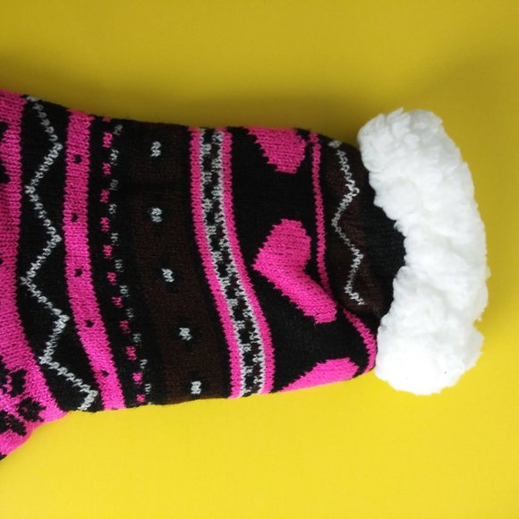 MoonKitty Thermal Slipper Socks w/ Anti-Slip Grips - Picture 4 of 5